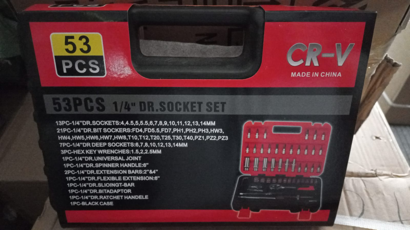 BULTO kit de herramientas llave tubo por 53 piezas BULTO POR 18 UNIDADES SIN DESCUENTO - Imagen 2