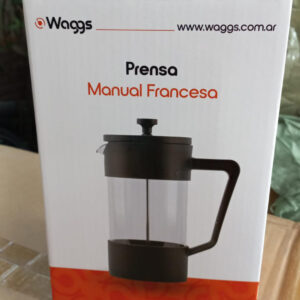 CAFETERA PRENSA WAGGS CAFE02 VIDRIO