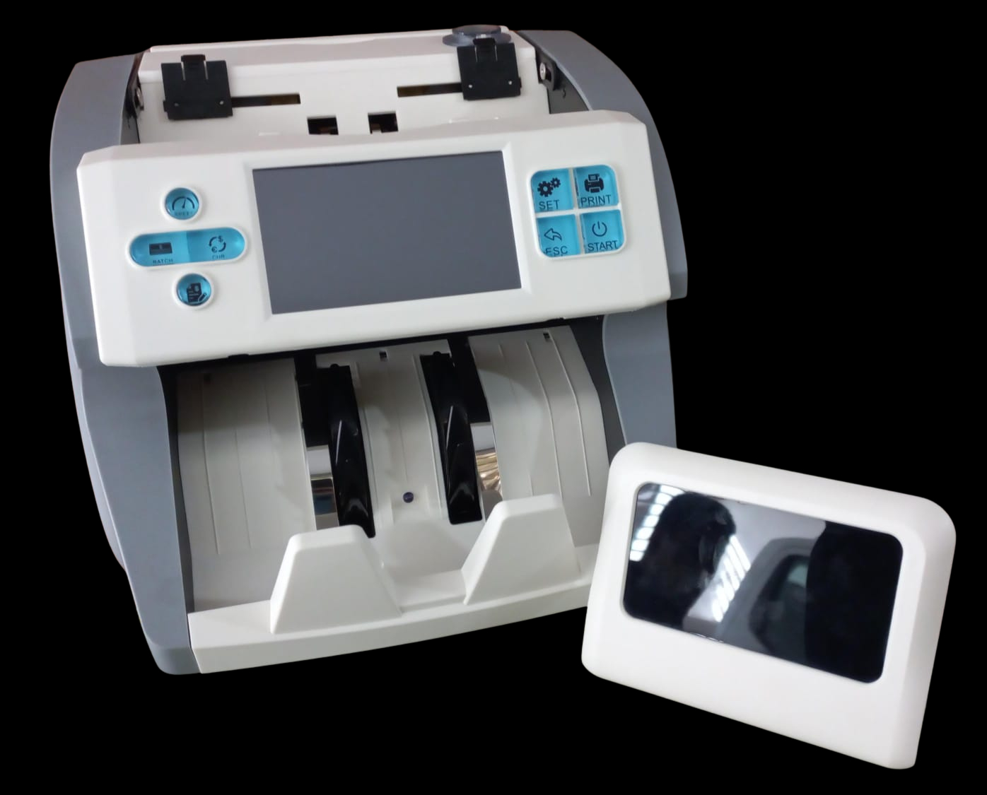 CONTADORA DE BILLETES CON DETECCION DE BILLETES FALSOS Y DENOMINACION PESOS SIN DESCUENTO - Imagen 2