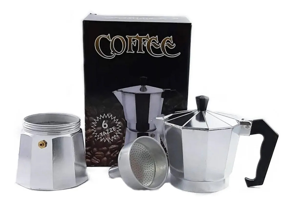 Cafetera Italiana En Aluminio De 600 ml CAF-701 - Imagen 2