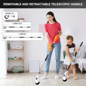 Cepillo Eléctrico Para Limpieza Escoba Spin