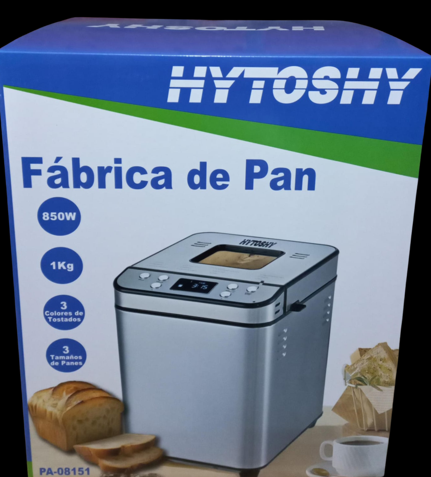 FABRICA DE PAN 1 KG HYTHOSHY PA-08151 850W - Imagen 2