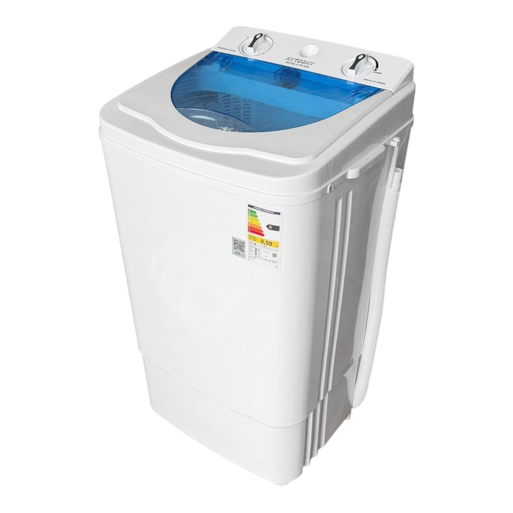 LAVARROPA HYTOSHY 7 KG semiautomática de carga superior 450 W - Imagen 2