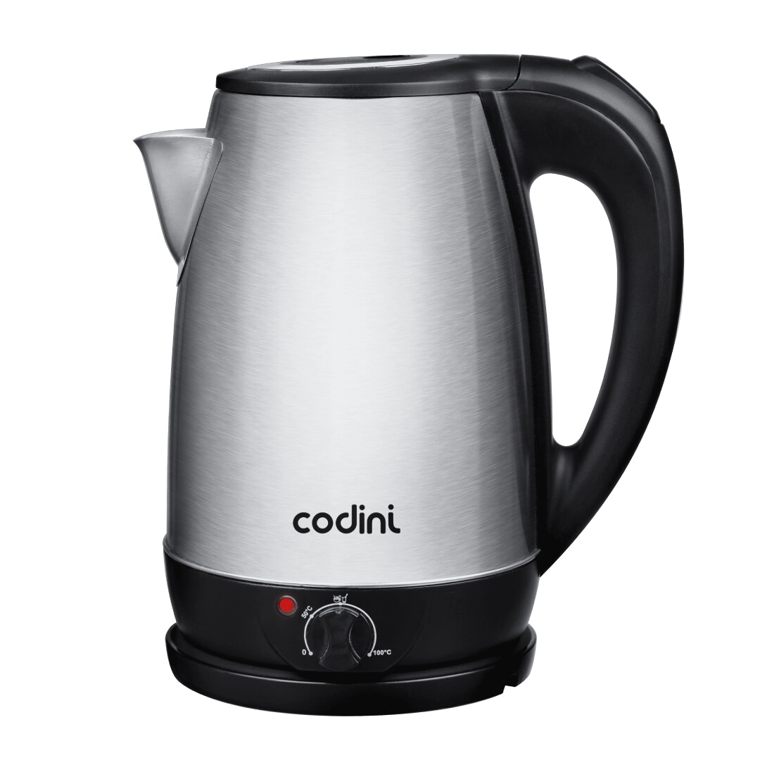 PAVA ELECTRICA CON REGULADOR DE TEMPERATURA CODINI 1.8L INOX. - Imagen 2