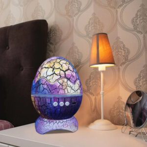 Proyector Galaxia Con Parlante Bluetooth Huevo De Dinosaurio