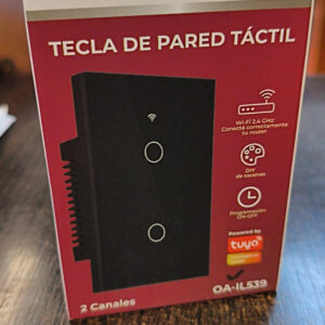 TECLA SMART WIFI DE 2 CANALES 1000W