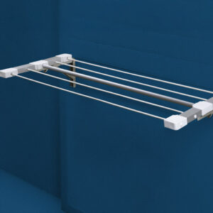 Tender Retráctil Tendedero Extensible Pared Ropa 4 Lineas