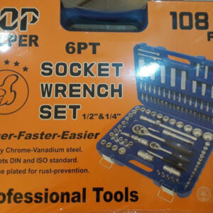 caja de herramientas 108 piezas tubos top helpers