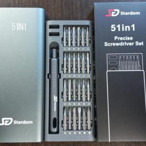 destornillador de precisión 51 en 1 aluminio imantado