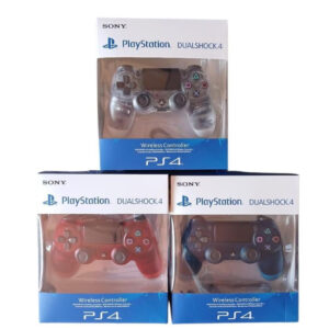 joystick ps4 con marca solo negro