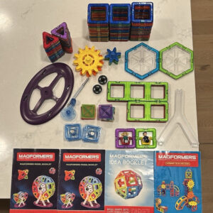 juego magnetic 60 piezas grandes (compatible con la ciudad)