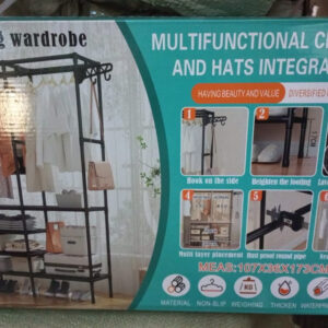 organizador de ropa con perchero wh-9127-2