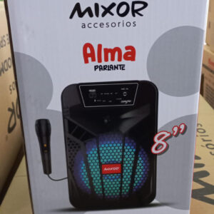 parlante mixor ALMA 8″ con microfono