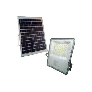 reflector de exterior con panel solar 100w
