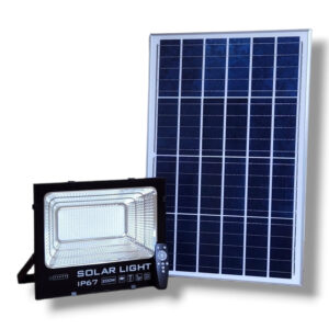 reflector de exterior con panel solar 200w