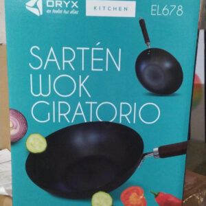 sarten wok giratorio oryx 28 cm
