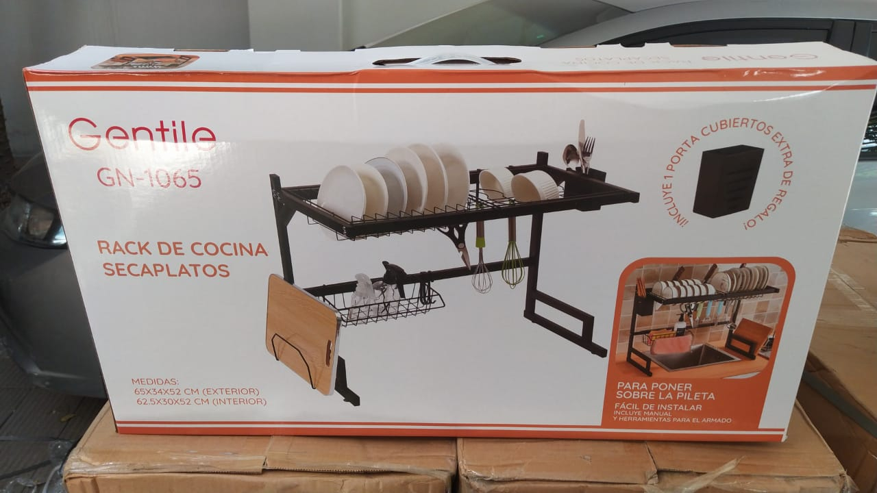 seca platos gentile gn-1065 65 cm 2 niveles - Imagen 2