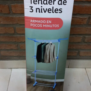 tender  vertical 3 estantes hasta 40 kg metalico osr