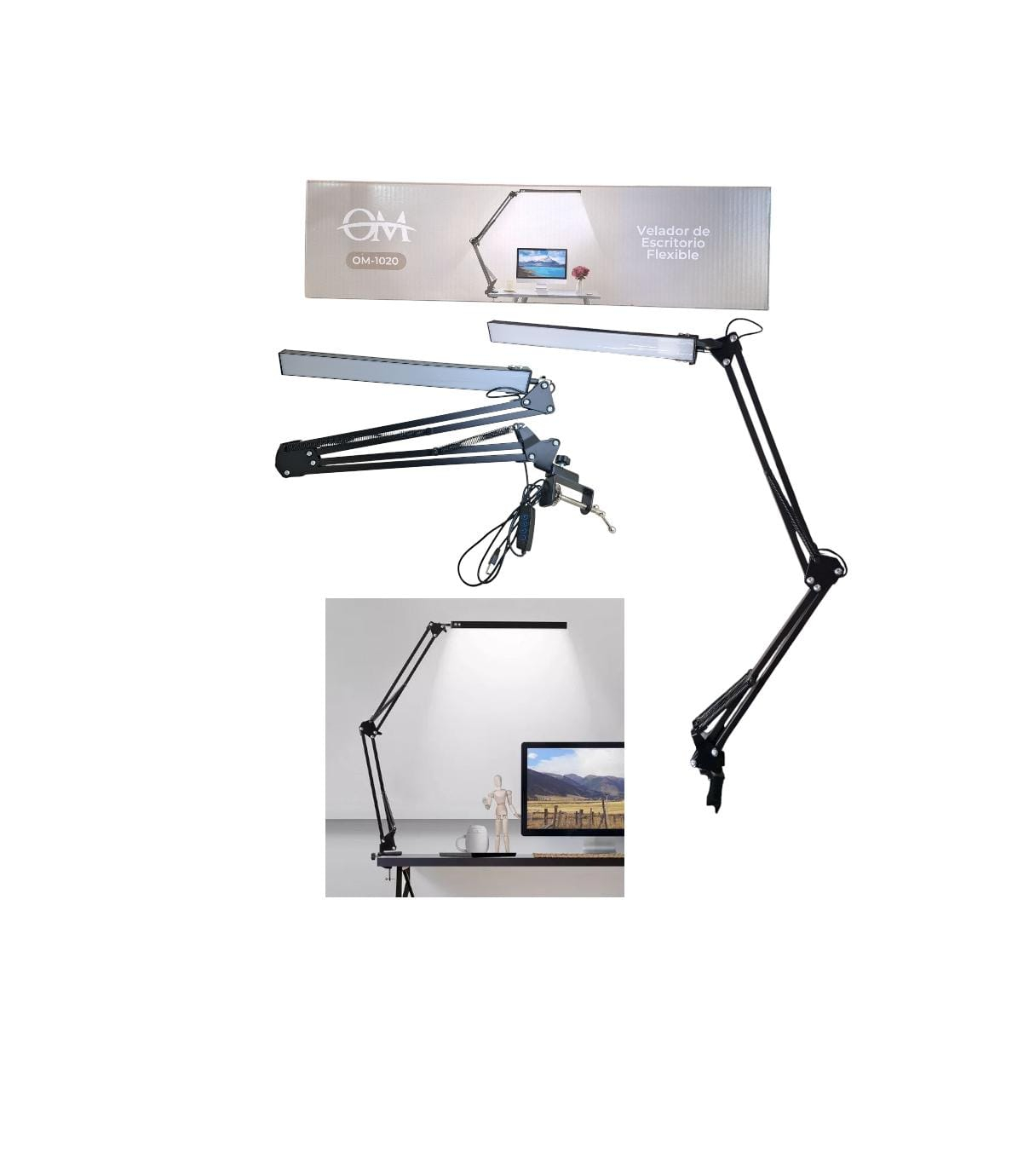 velador tipo pixar con morza om-1020