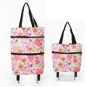 BOLSO PLEGABLE DE COMPRAS CON RUEDAS