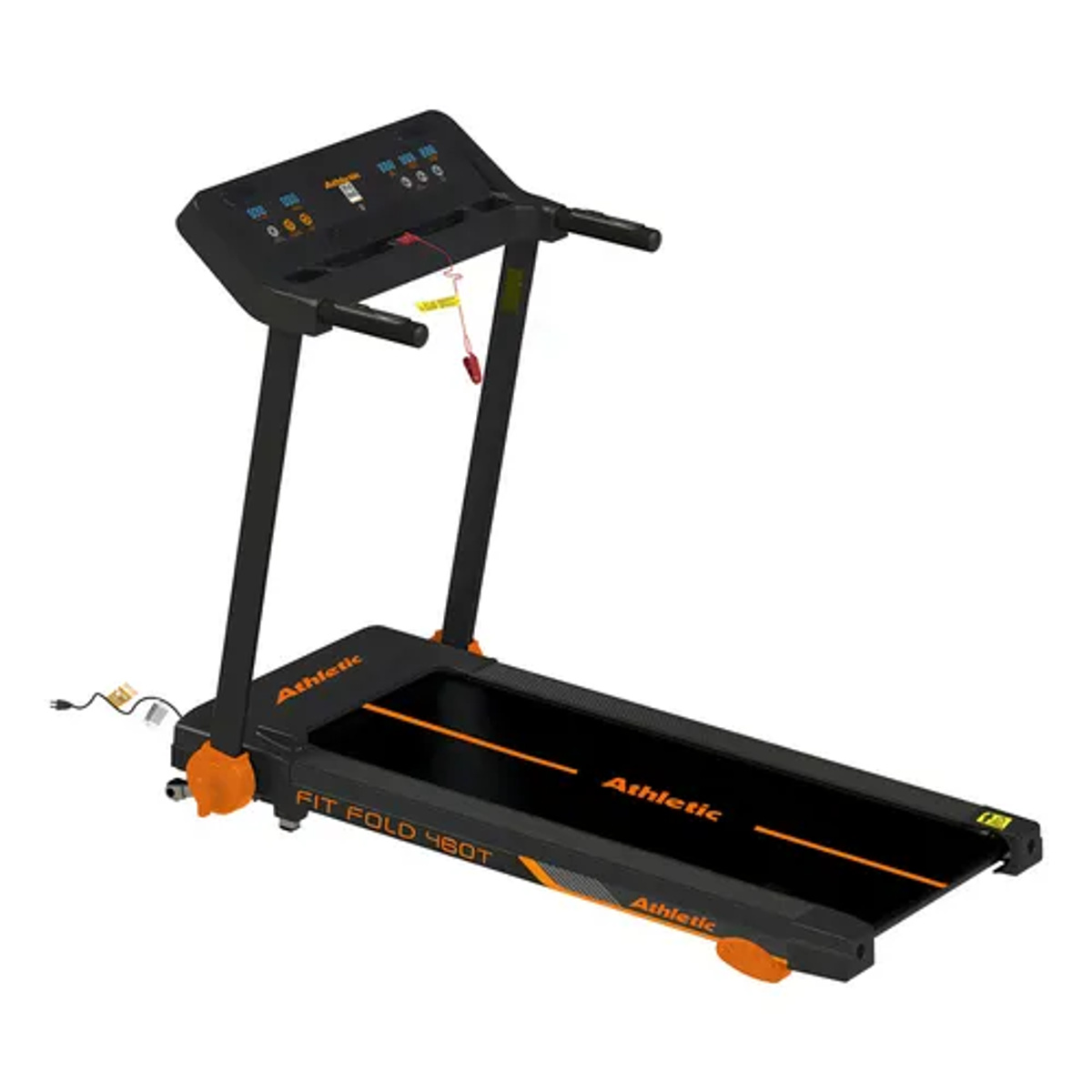 CINTA CAMINADORA NOGA ELECTRICA FT-300 CON DISPLAY 12KM/H – NEGRO - Imagen 2