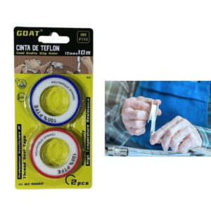 CINTA DE TEFLON 12MM 10M MZ-90062 (ETL0037)