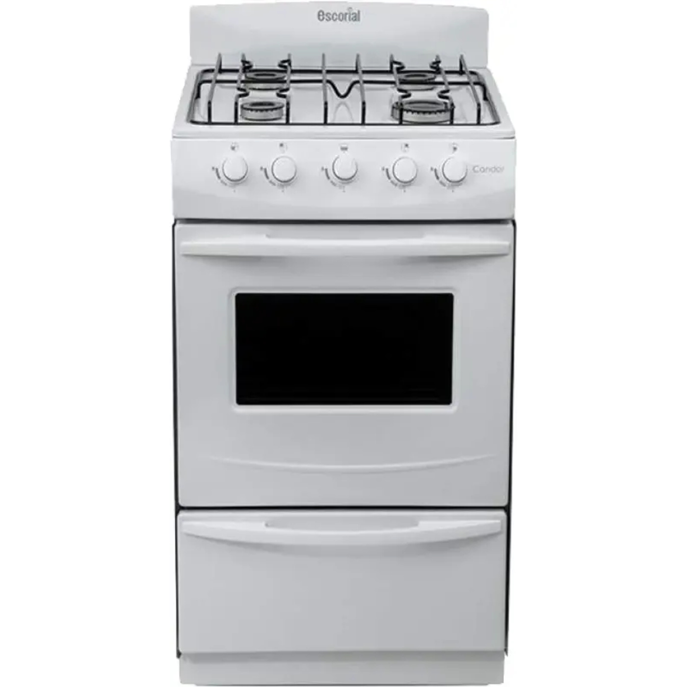 COCINA ESCORIAL CANDOR S2 GAS EMBASADO (GL) GARRAFA 51CM 4 HORNALLAS