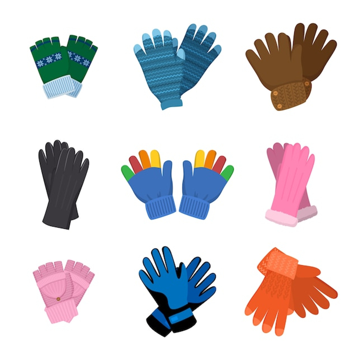 GUANTES COLORES NIÑOS Y ADULTOS - Imagen 3