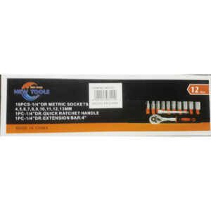 KIT 12 PIEZAS LLAVE CRIQUET NIV 121