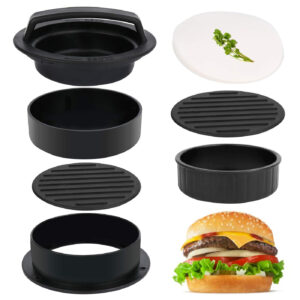 MOLDE DE HAMBURGUESA 3 EN 1