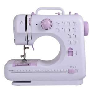 MÁQUINA DE COSER DE 12 PUNTADAS DOBLE REBOBINADO TIME C-91089