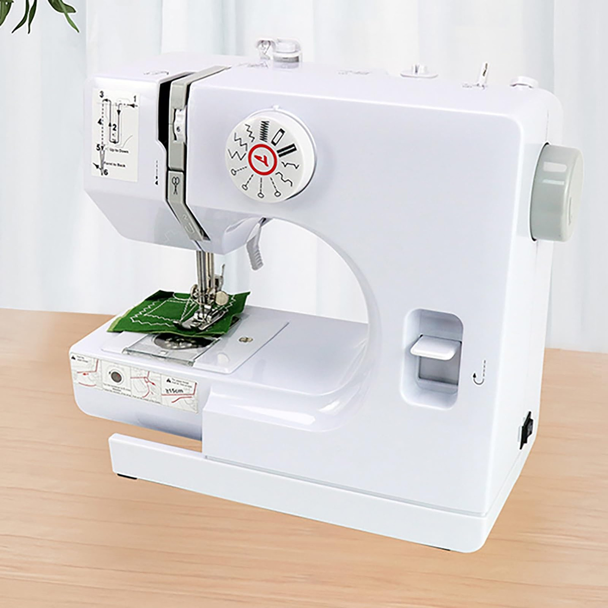 MÁQUINA DE COSER DE 12 PUNTADAS DOBLE REBOBINADO TIME C-91089 - Imagen 3