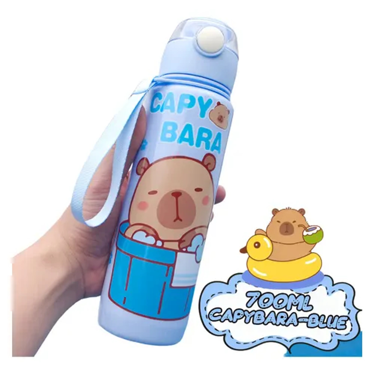 botella capibara 700 ml colores - Imagen 2