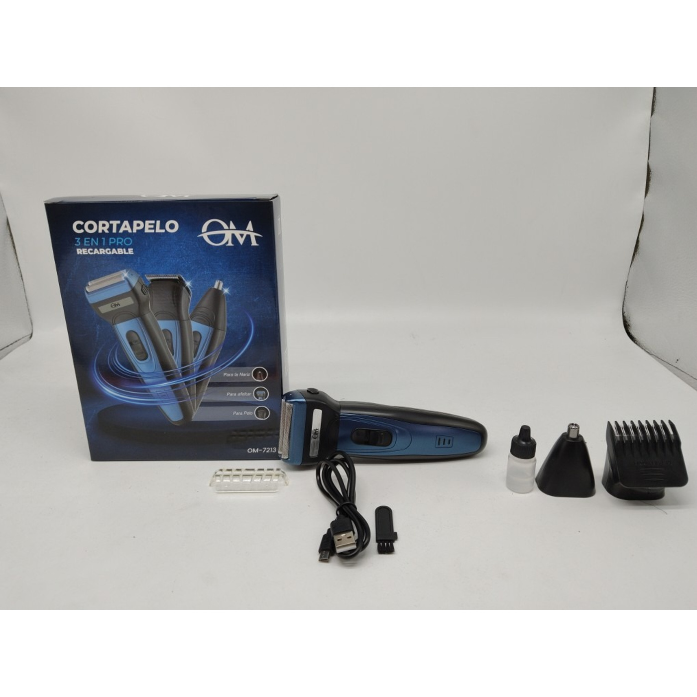 cortapelo recargable 3 en 1 yk-7231