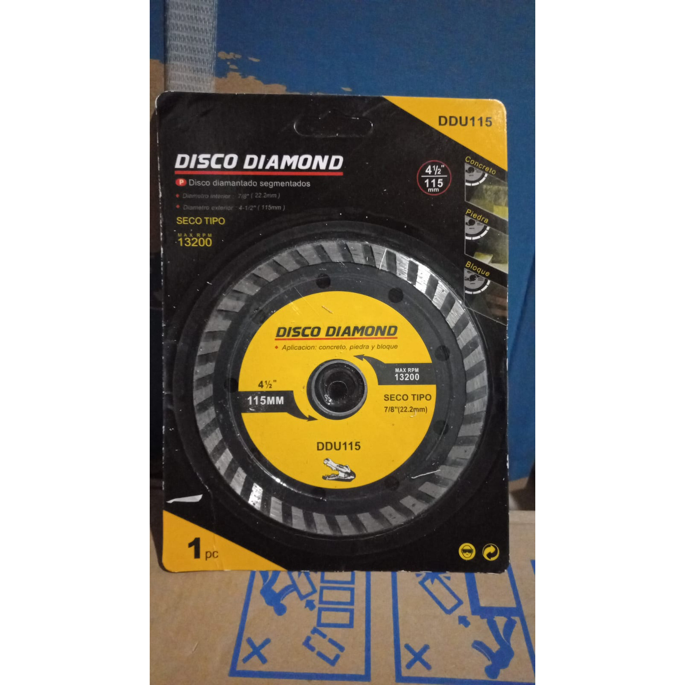 disco de amoladora dim115 115mm 4 1/2  4502/4503