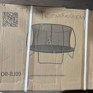 CAMA ELASTICA 12FT NEGRO 80X260CM OR-BJ09