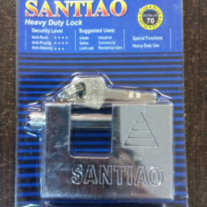 CANDADO PLATEADO 70 MM