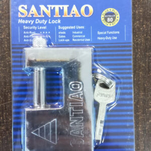 CANDADO PLATEADO 80 MM