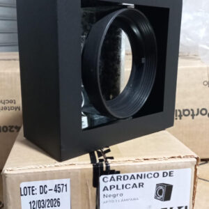 CARDANICO DE APLICAR 1 LUZ NEGRO TREFI
