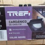 CARDANICO DE EMBUTIR 2 LUZ NEGRO TREFI
