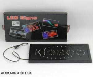 CARTEL LED KIOSCO 48*25CM – ADBO-6
