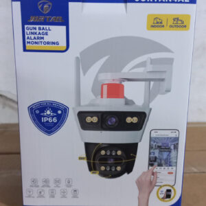 CÁMARA IP WIFI JORTAN DOBLE EXTERIOR MOTORIZADA VISIÓN NOCTURNA FULL HD 1080P 5718