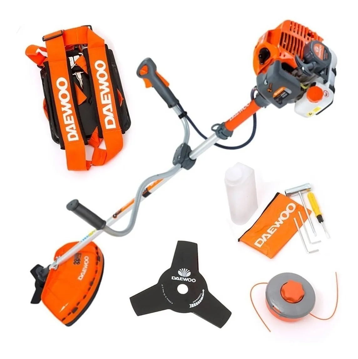 Desmalezadora Daewoo Eco D520 52 Cc 2 Tiempos 9000 Rpm Tanza
