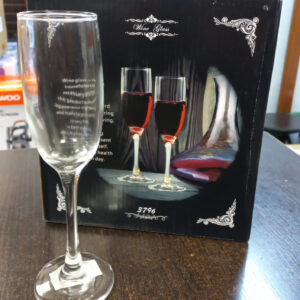 KIT DE 6 COPAS DE CHAMPAGNE DE VIDRIO
