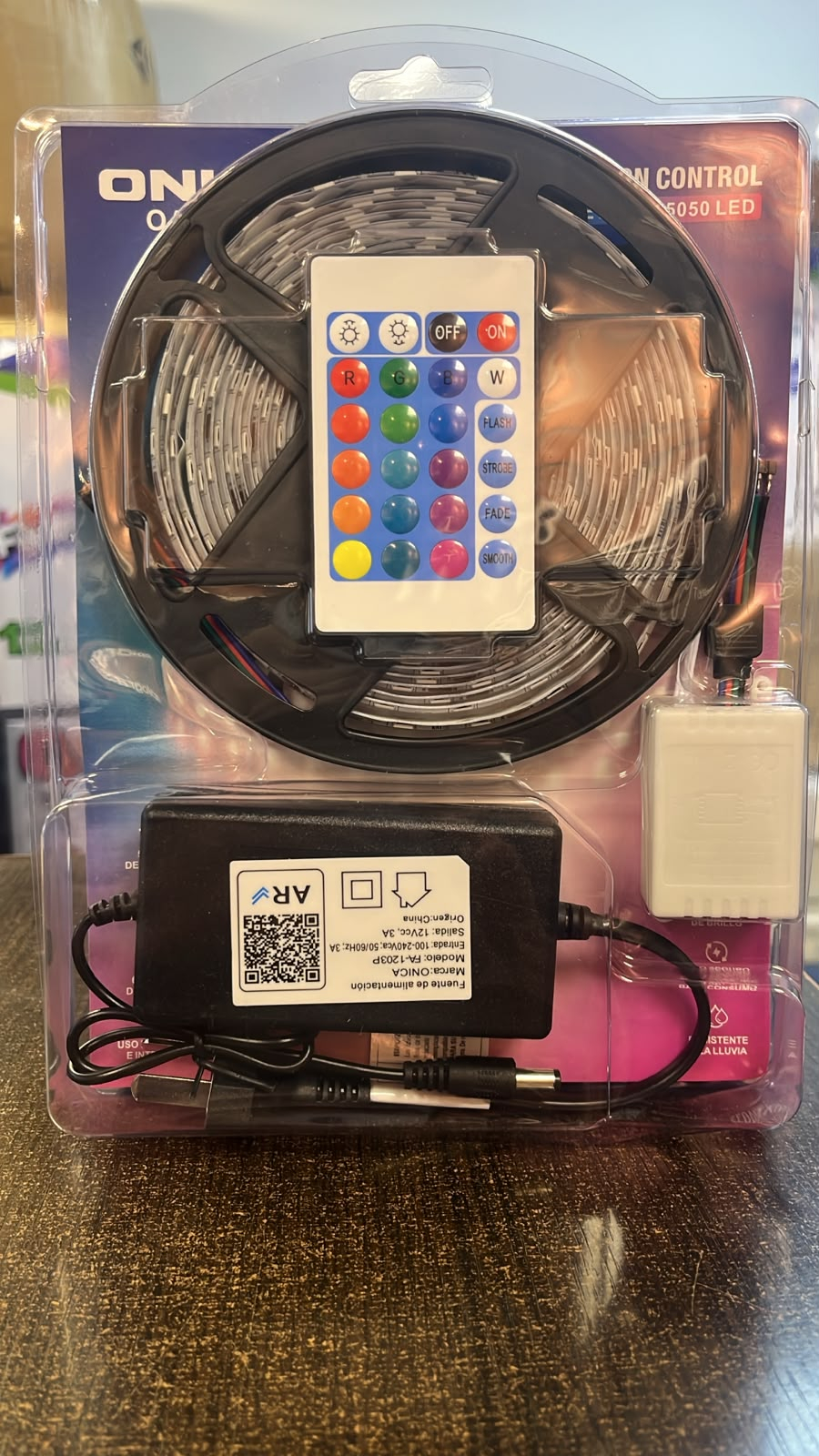 KIT TIRA LED ONICA CON FUENTE 5050 OA-IL547