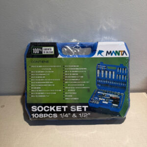 LLAVE TUBO 108PCS MANTA