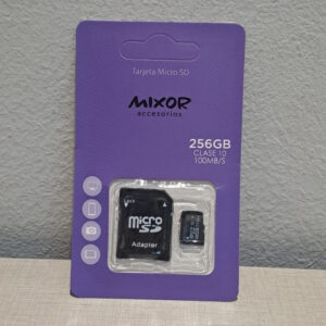 MEMORIA MICRO SD MIXOR 256GB