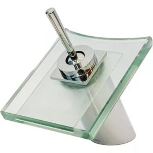 MONOCOMANDO DE BAÑO CASCADA DE VIDRIO (diseño) 9582t griferia