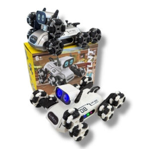 PERRO ROBOT ACROBATICO JUGUETE CON RUEDAS (RKC-16)