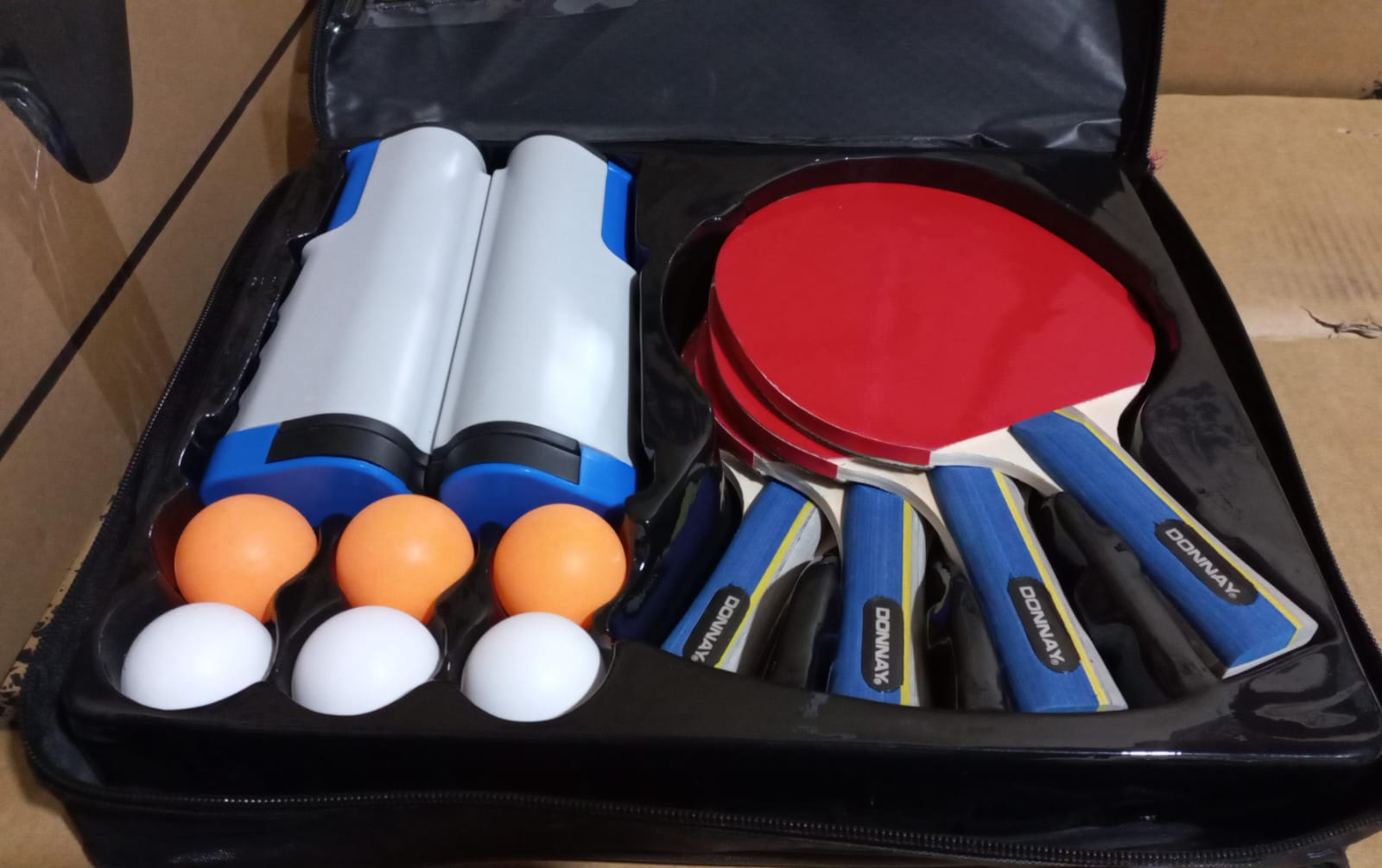 SET DE PING PONG 2 PALETAS, PELOTAS Y RED OG-B19